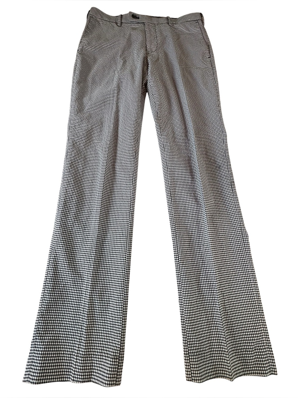 Uniqlo Black/White Check Pants